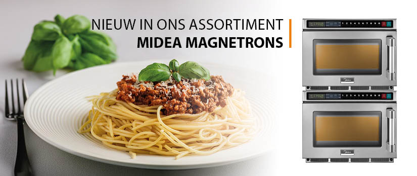 Nieuw in ons assortiment: Midea magnetrons